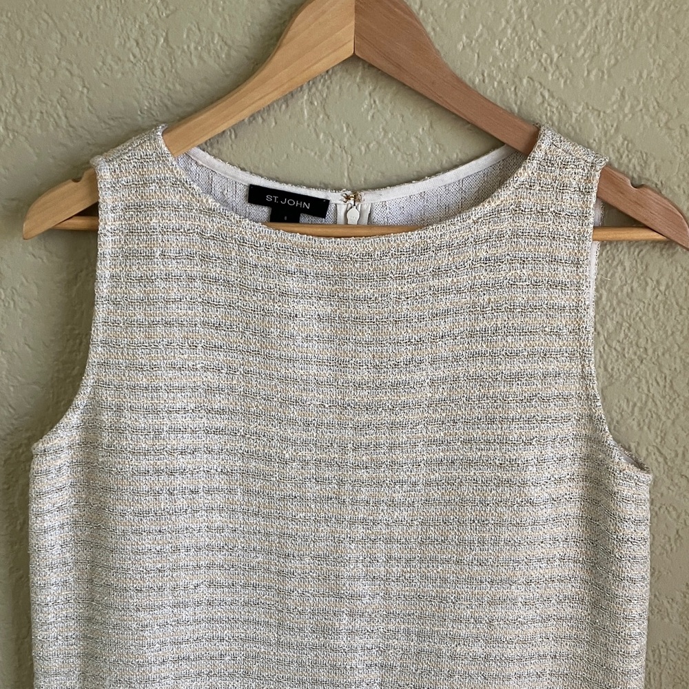 St John elegant shift dress EUC